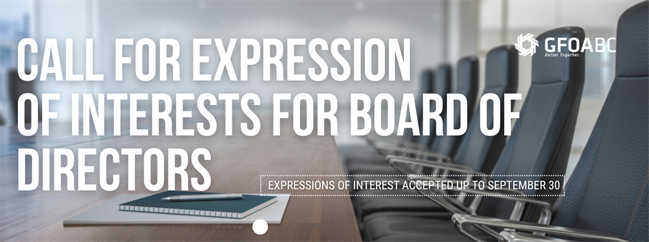 Call for Expressions of Interest for Board of Directors